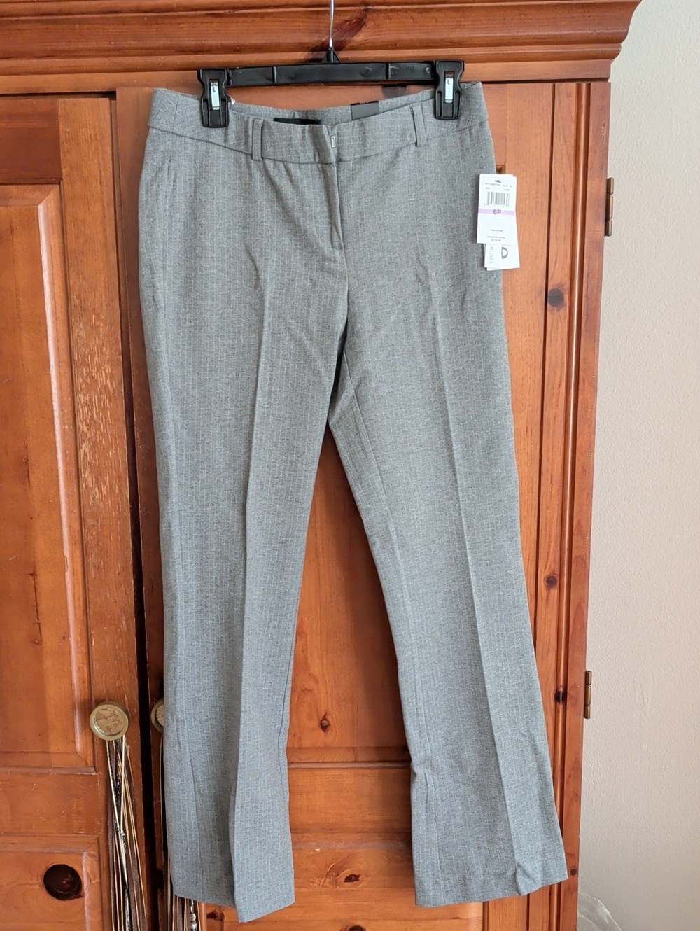 Amanda & Chelsea Light Gray Women's Dress Trousers
